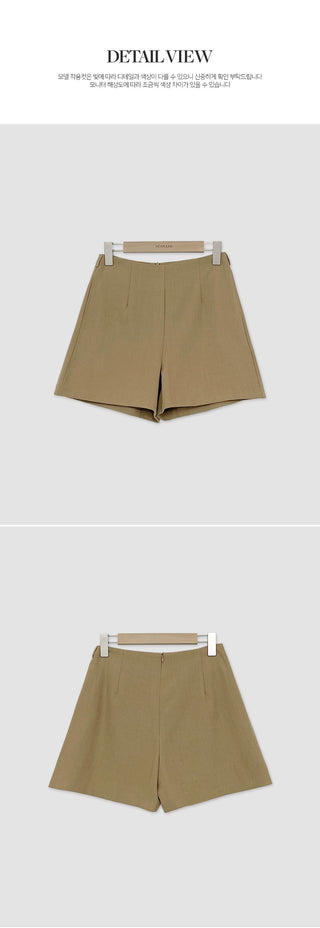 Persi Layered Pleated Skirt and Shorts Set