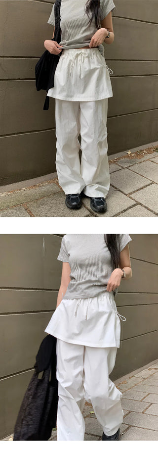 Rotis Elastic Nylon Layered Parachute Pants