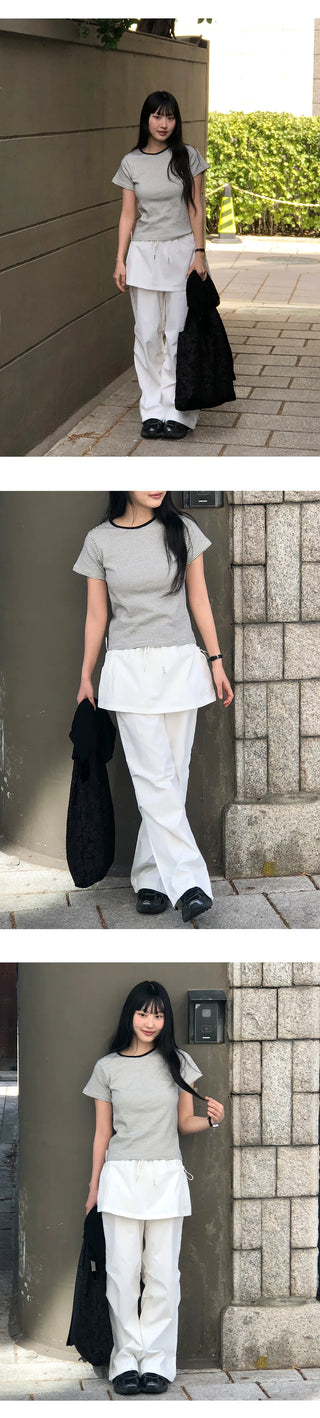 Rotis Elastic Nylon Layered Parachute Pants