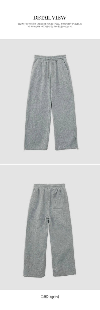 Ponov Fleece Lined Wide String Two Way Training Pants