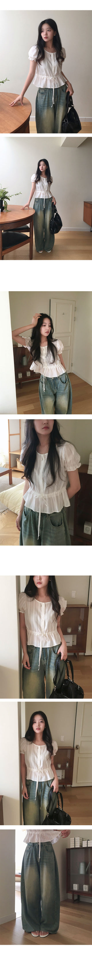 Baby Shirred Blouse