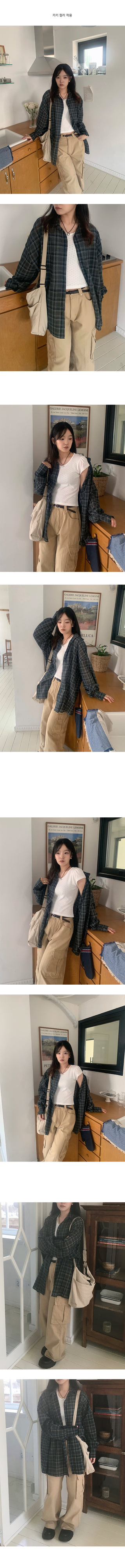 Sandy Oversized Check Shirt
