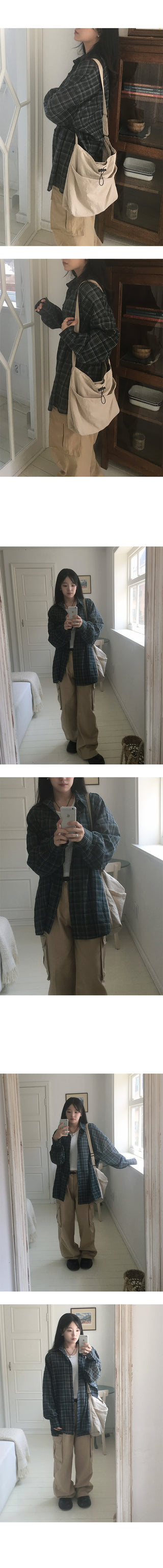 Sandy Oversized Check Shirt