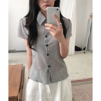 Earth Slim Fit Check Shirt