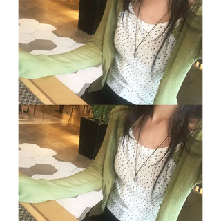 Rib Delicate Fit Cardigan