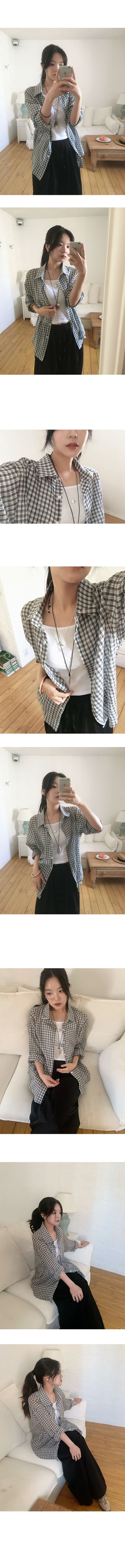 Delta Seersucker Check Shirt