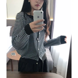 Hina Stripe Cardigan