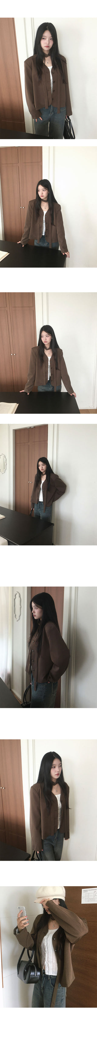 Mark Collarless Jacket