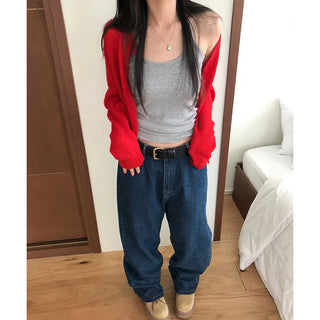 Coty Round Knit Cardigan