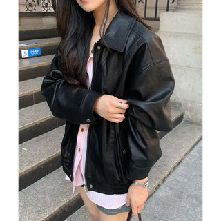 Central Classic Leather Jacket