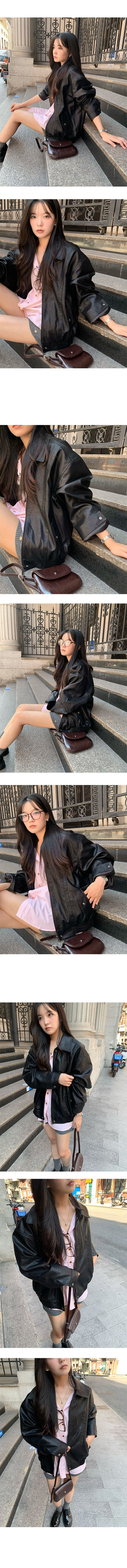 Central Classic Leather Jacket