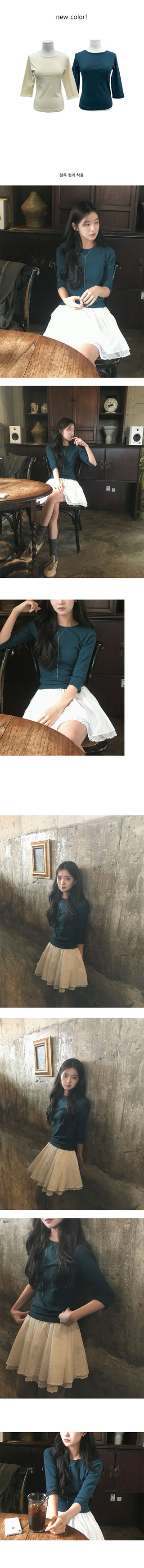 Modern 3/4 Sleeve T-shirt