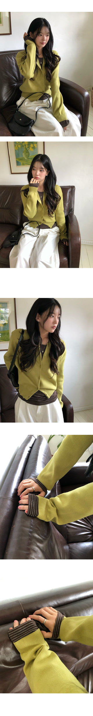 Andy Basic Round Cardigan