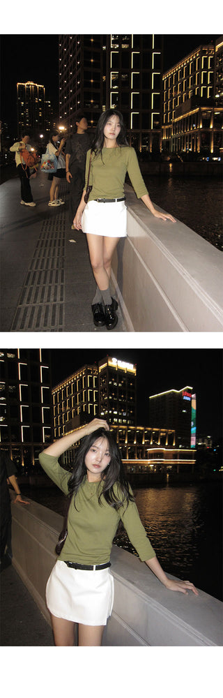 Friends Belt Set Mini Skirt