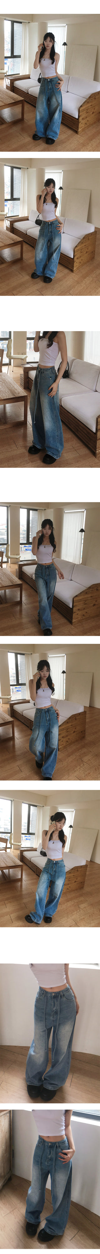 Change Wash Wide Denim