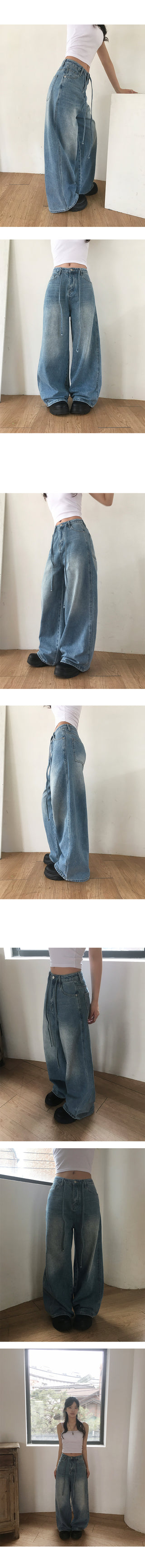 Change Wash Wide Denim