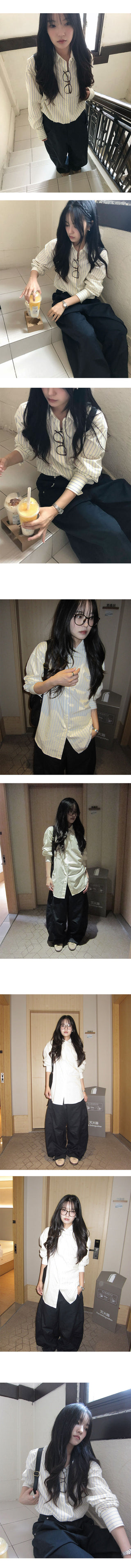 Every Stripe Oversized Shirt