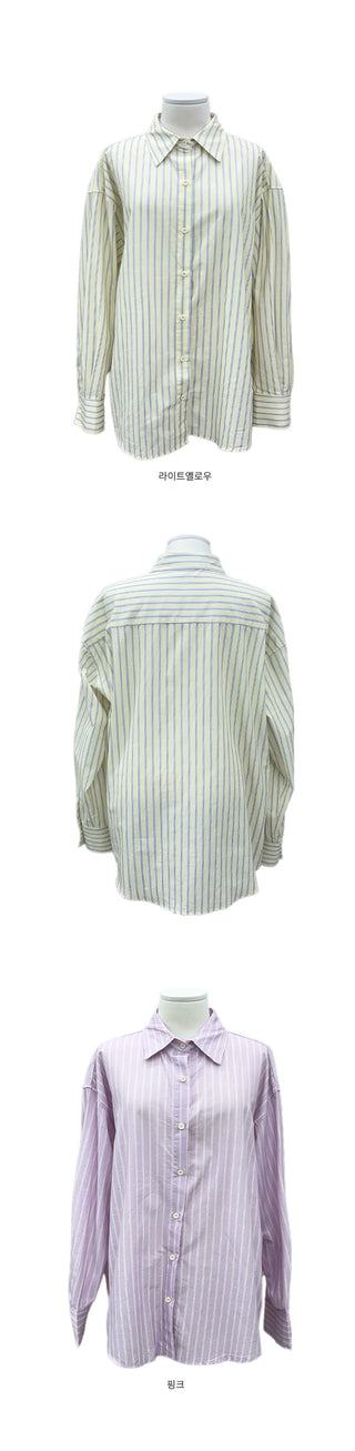 Every Stripe Oversized Shirt
