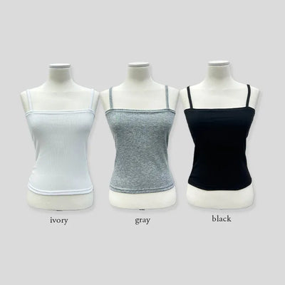 Toto Square Ribbed Sleeveless