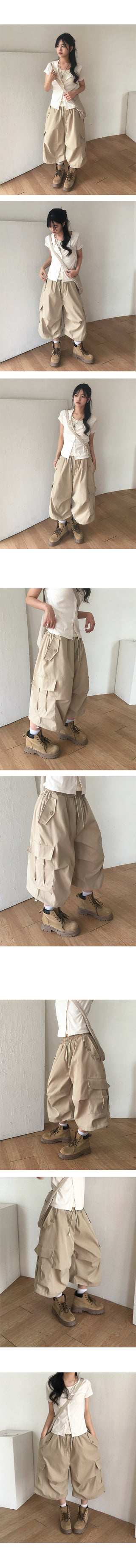 Rebel Cargo Bermuda Pants