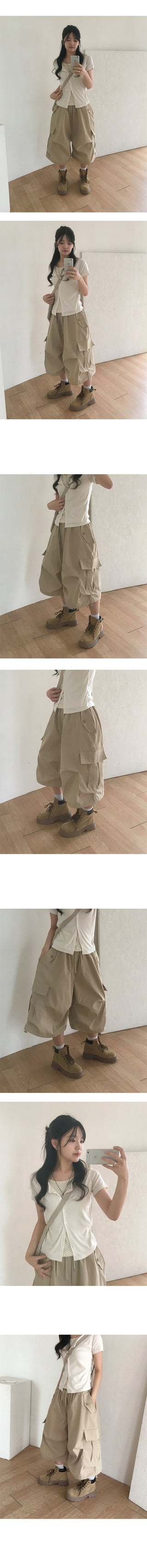 Rebel Cargo Bermuda Pants