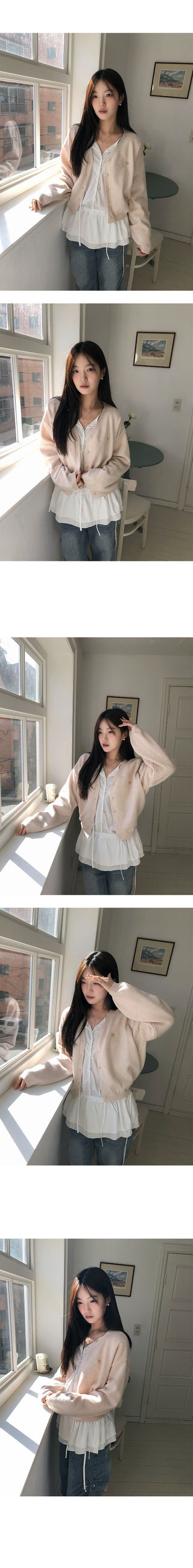 Sui Strap Crisp Blouse