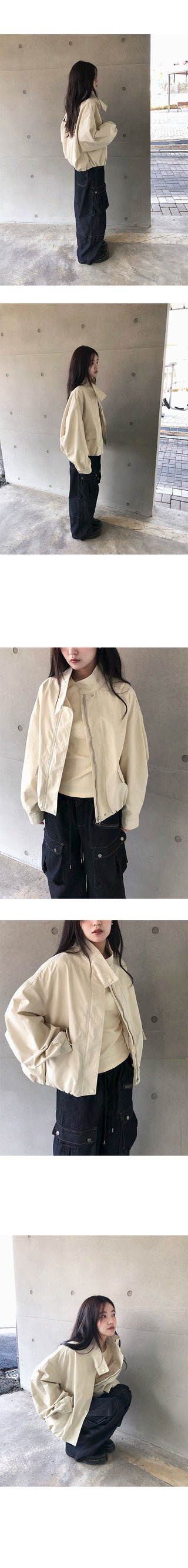 Ren Cotton Blouson Jumper Jacket