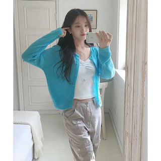 Soff Round Raglan Cardigan