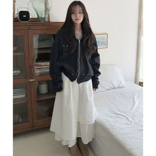 Wicked Rivet Washed Hooded Jumper