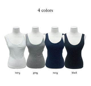 Pinter Dot Layered Sleeveless