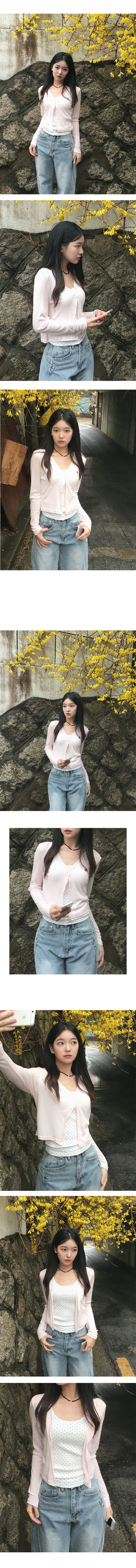 Pinter Dot Layered Sleeveless