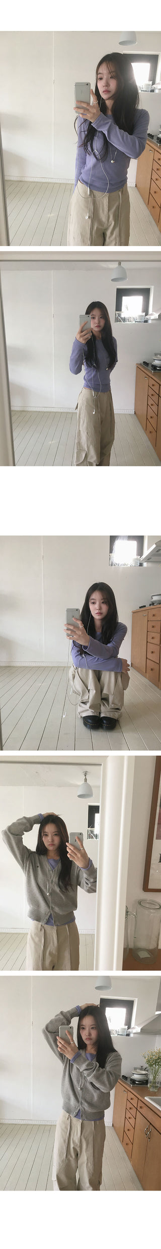 Plan Round Daily Layered Long Sleeve T-shirt