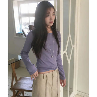 Plan Round Daily Layered Long Sleeve T-shirt