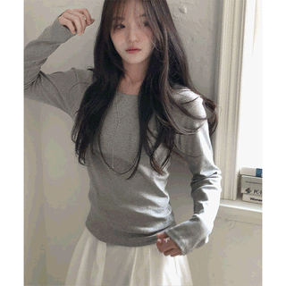 Plan Round Daily Layered Long Sleeve T-shirt
