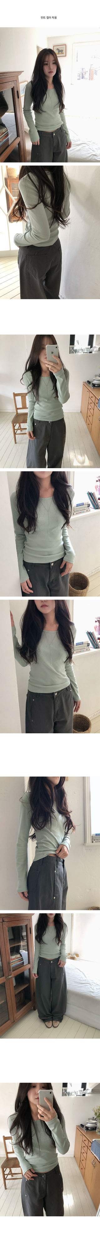 Plan Round Daily Layered Long Sleeve T-shirt
