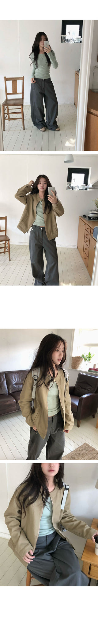 Plan Round Daily Layered Long Sleeve T-shirt