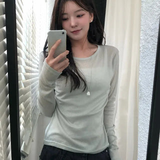 Second Ribbed See-through T-shirt