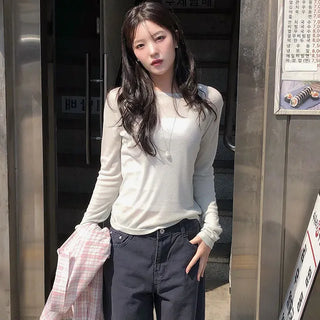 Second Ribbed See-through T-shirt