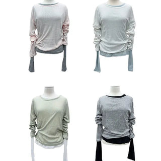 Second Ribbed See-through T-shirt