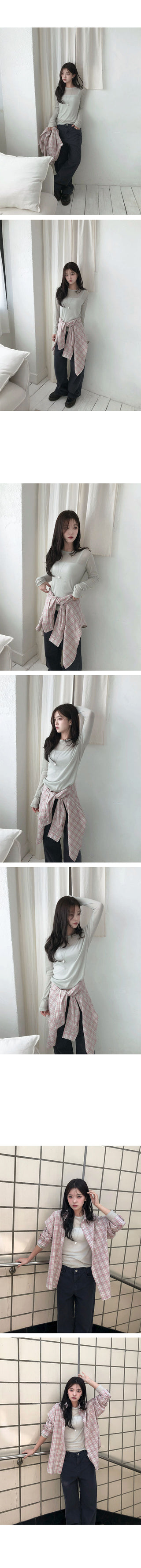 Second Ribbed See-through T-shirt