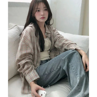 Reels Oversized Check Shirt