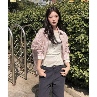 Reels Oversized Check Shirt