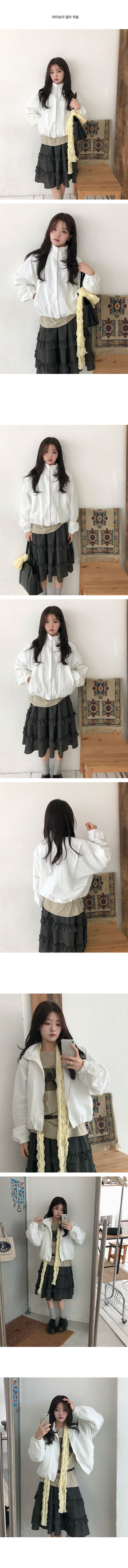 Rimou High-neck Windbreaker Jumper