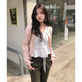 Dori Strap Semi-Crop Blouse