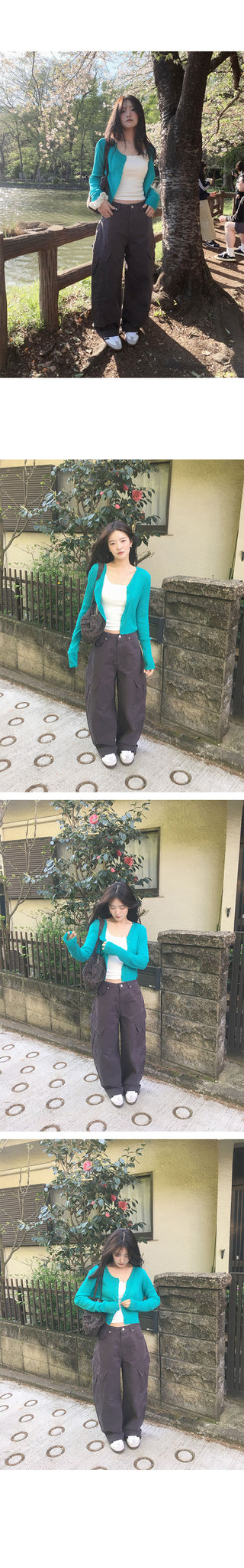 Level Curved Cargo Cotton Pants
