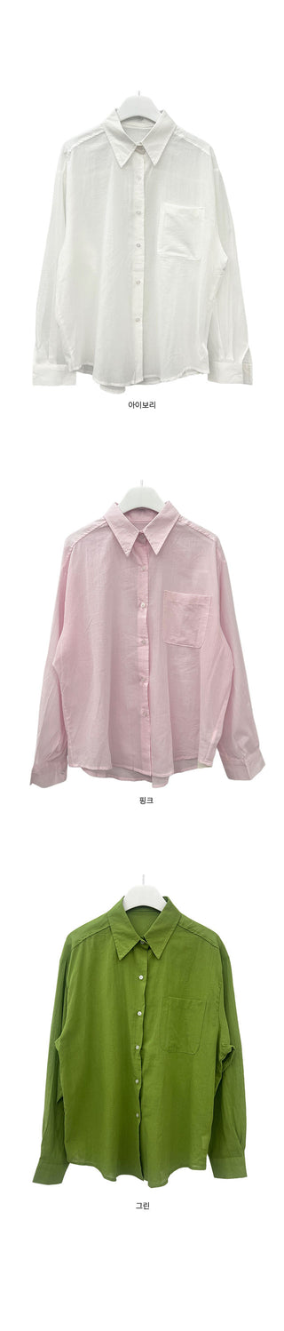 Roro Summer Oversized Shirt
