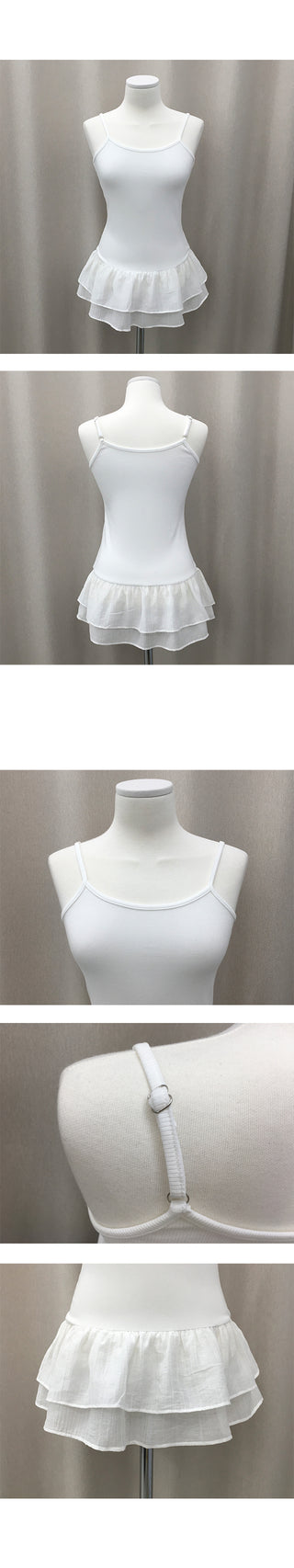 Miyo Frill Layered Sleeveless Dress