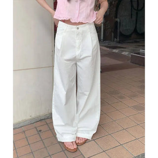Solv Summer Rustling Wide Pintuck Long Pants