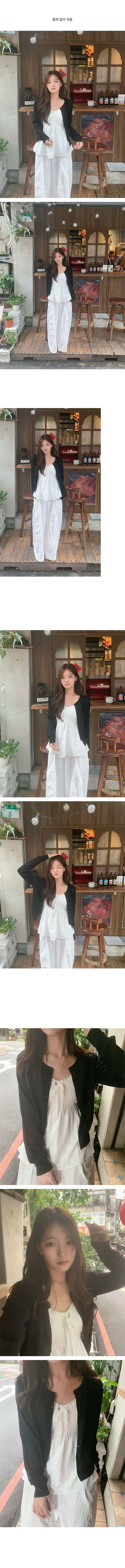 Morning See-through Summer Linen Cardigan