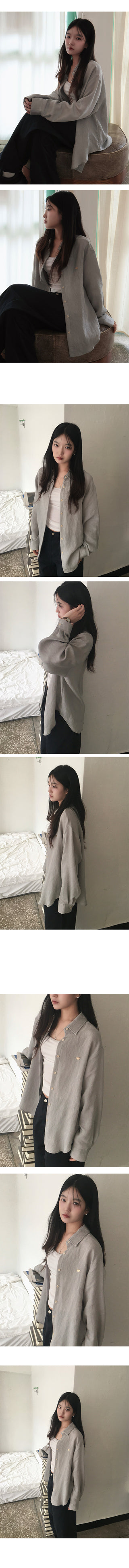 Hera Ribbed Oversized Shirt